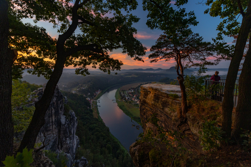 Bild sonnenaufgang bastei1