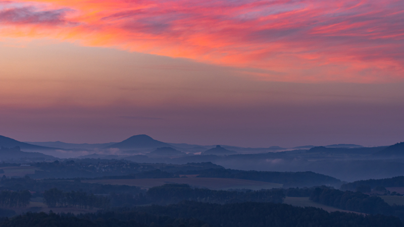 Bild sonnenaufgang bastei