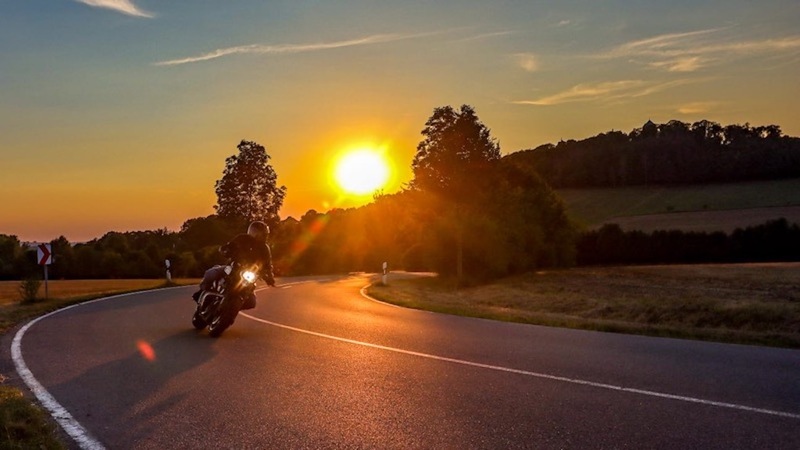 Bild Martin im Sonnenuntergang