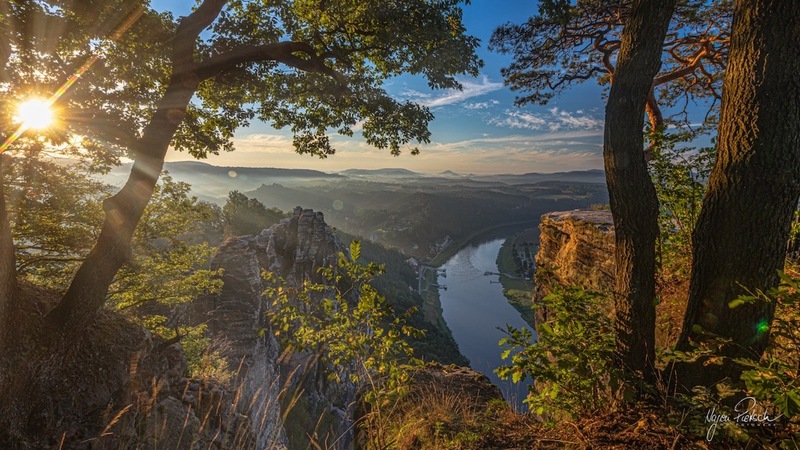 Bild Sonnenaufgang Bastei