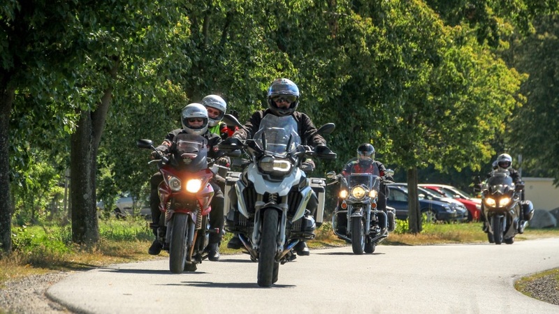 Bild Motorradgruppe